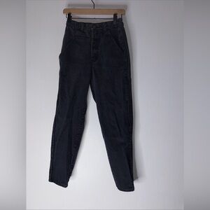 Vintage Dena Black Tapered Mom‎ Gothic Hip Hop Jeans Size 10
